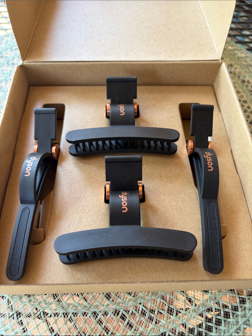 NIB DYSON Hair Clips
